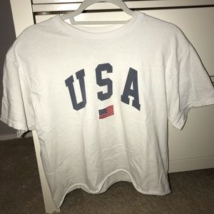 USA top from Brandy Melville